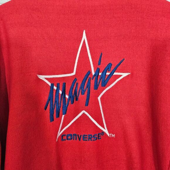 Converse Vintage Magic Johnson Red Jacket - Picture 6 of 8